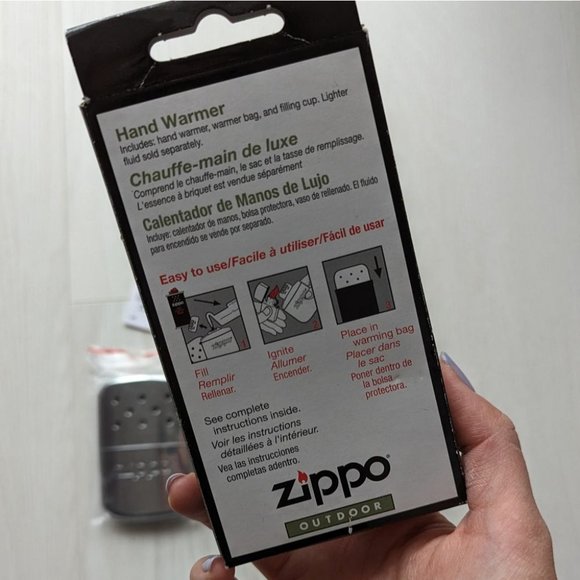 Sold - Zippo 12-Hour Refillable Hand Warmer (Brand New) - Picture 2 of 4